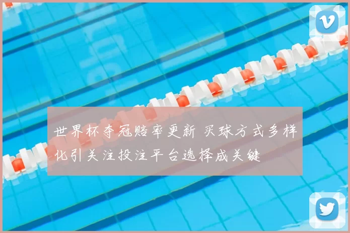 世界杯夺冠赔率更新 买球方式多样化引关注投注平台选择成关键