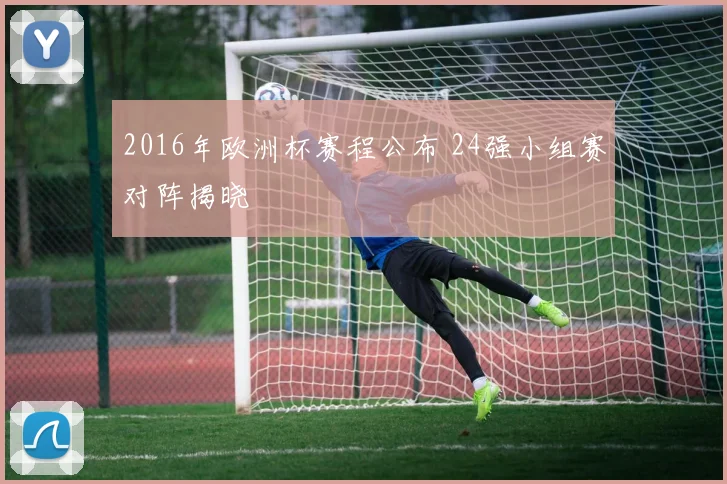 2016年欧洲杯赛程公布 24强小组赛对阵揭晓